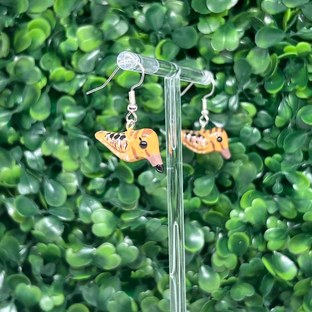 American woodcock earrings